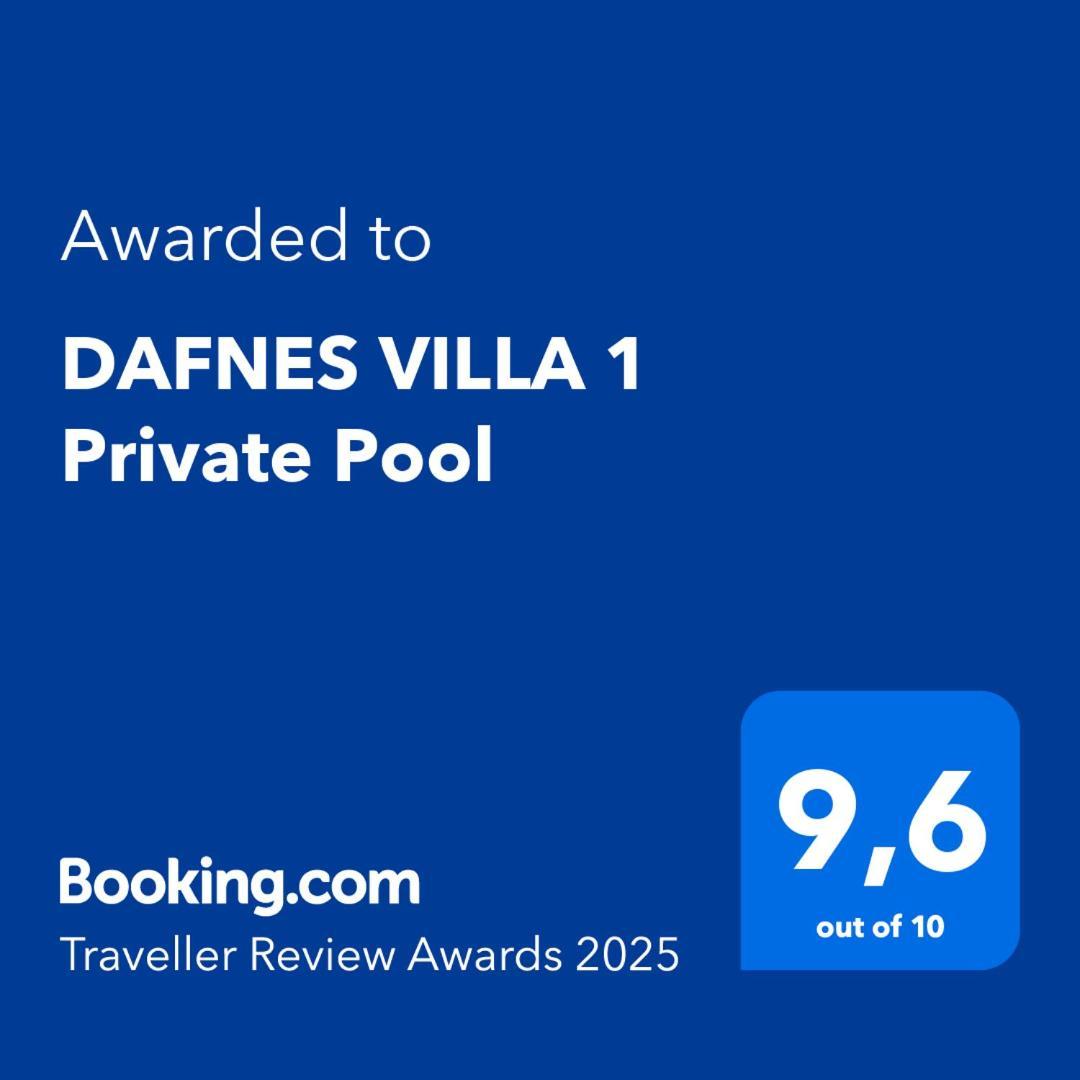 Dafnes Villa 1 Private Pool Perivolos  Eksteriør bilde